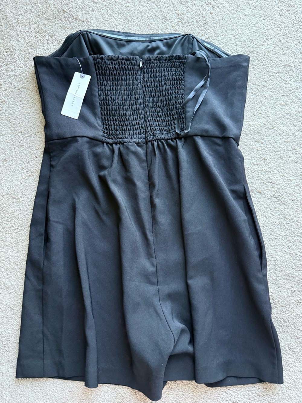 Hutch Anthropologie strapless Black Romper - Picture 8 of 8